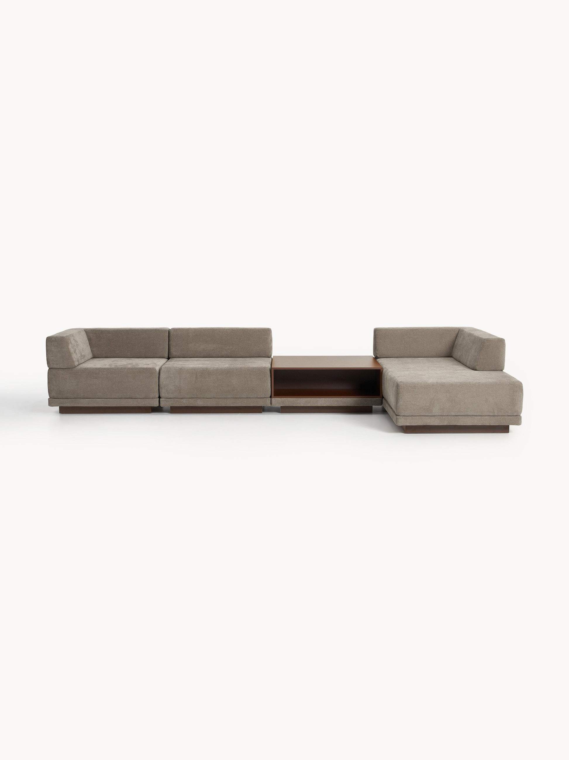 Colinaster Modular Corner Sofa (4-Seater) with Coffee Table