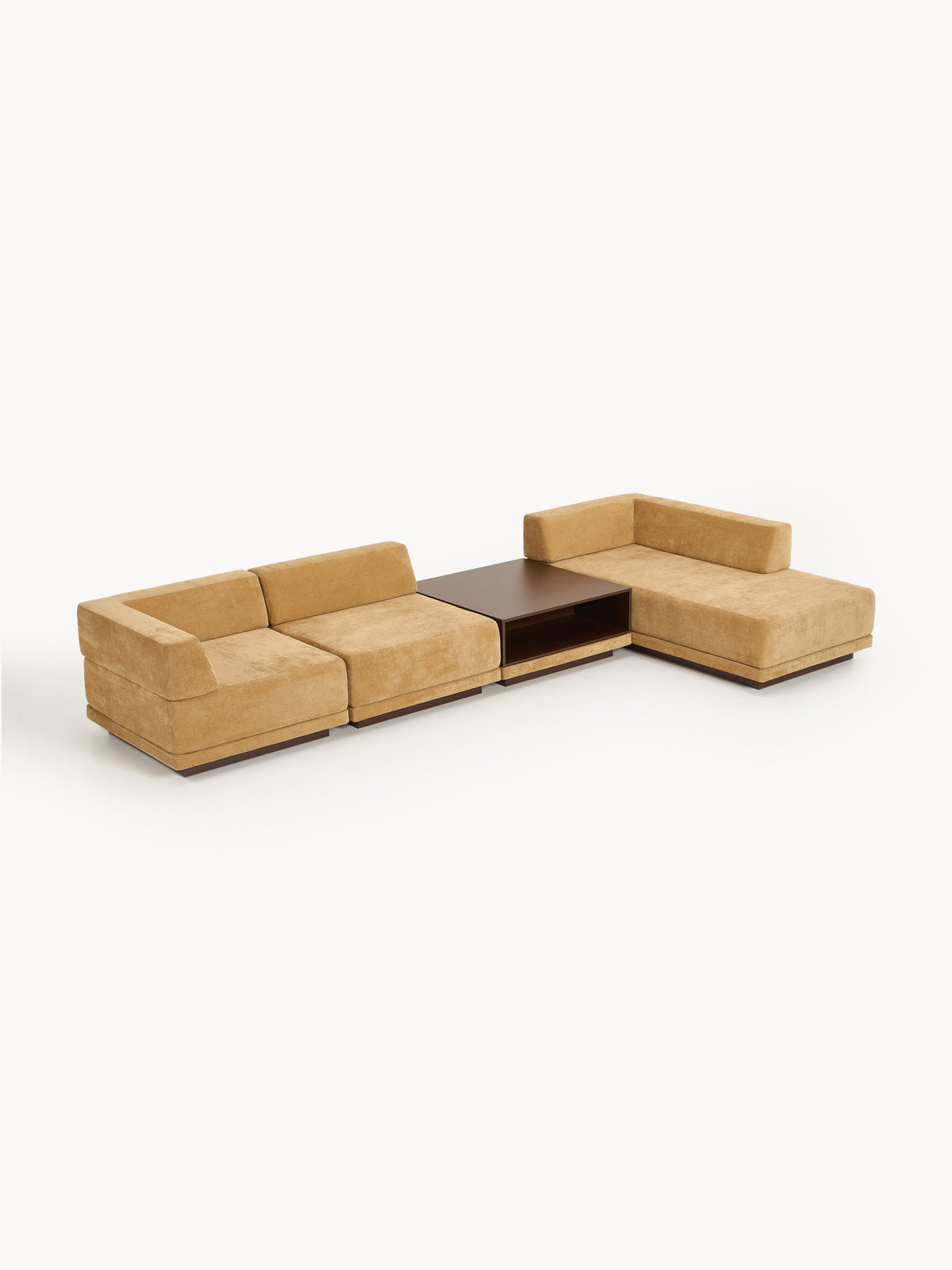 Colinaster Modular Corner Sofa (4-Seater) with Coffee Table