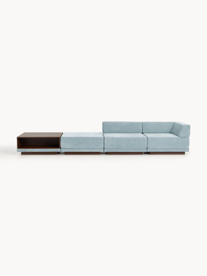Colinaster Modular Sofa (4-Seater) with Coffee Table & Ottoman