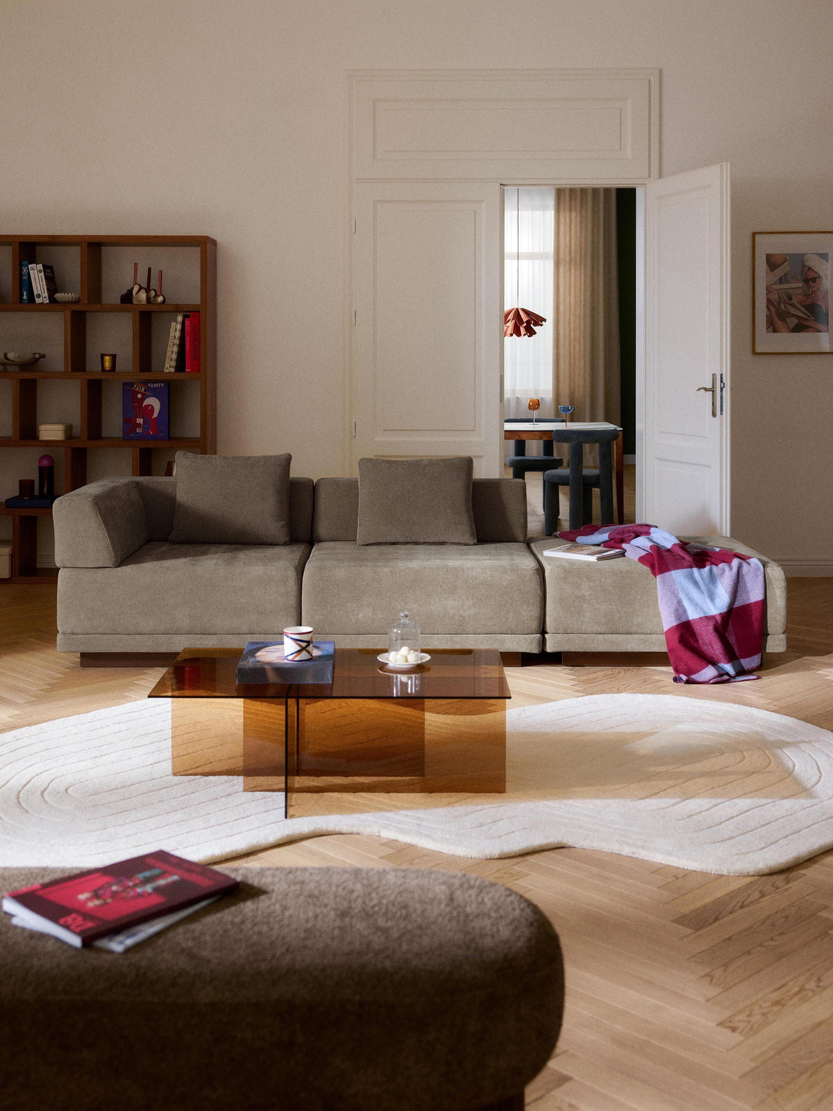 Colinaster Modular Sofa (4-Seater) with Ottoman