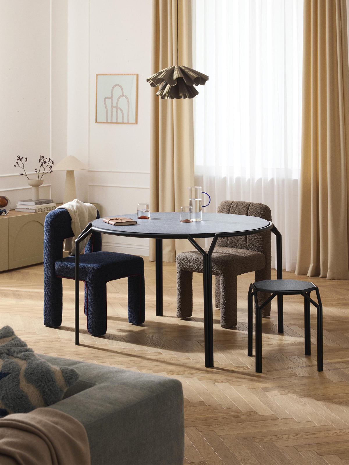 Daniloro Round Dining Table, Ø 120 cm
