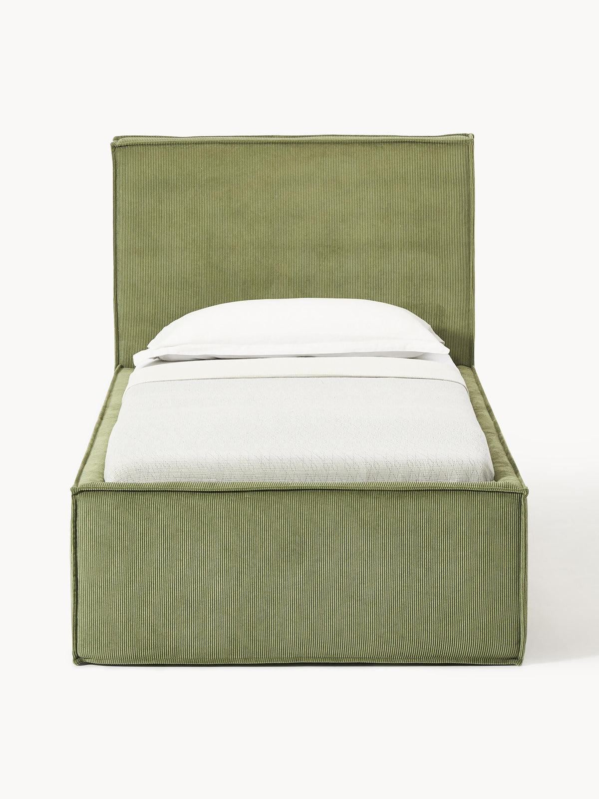 Drennica Corduroy Single Bed