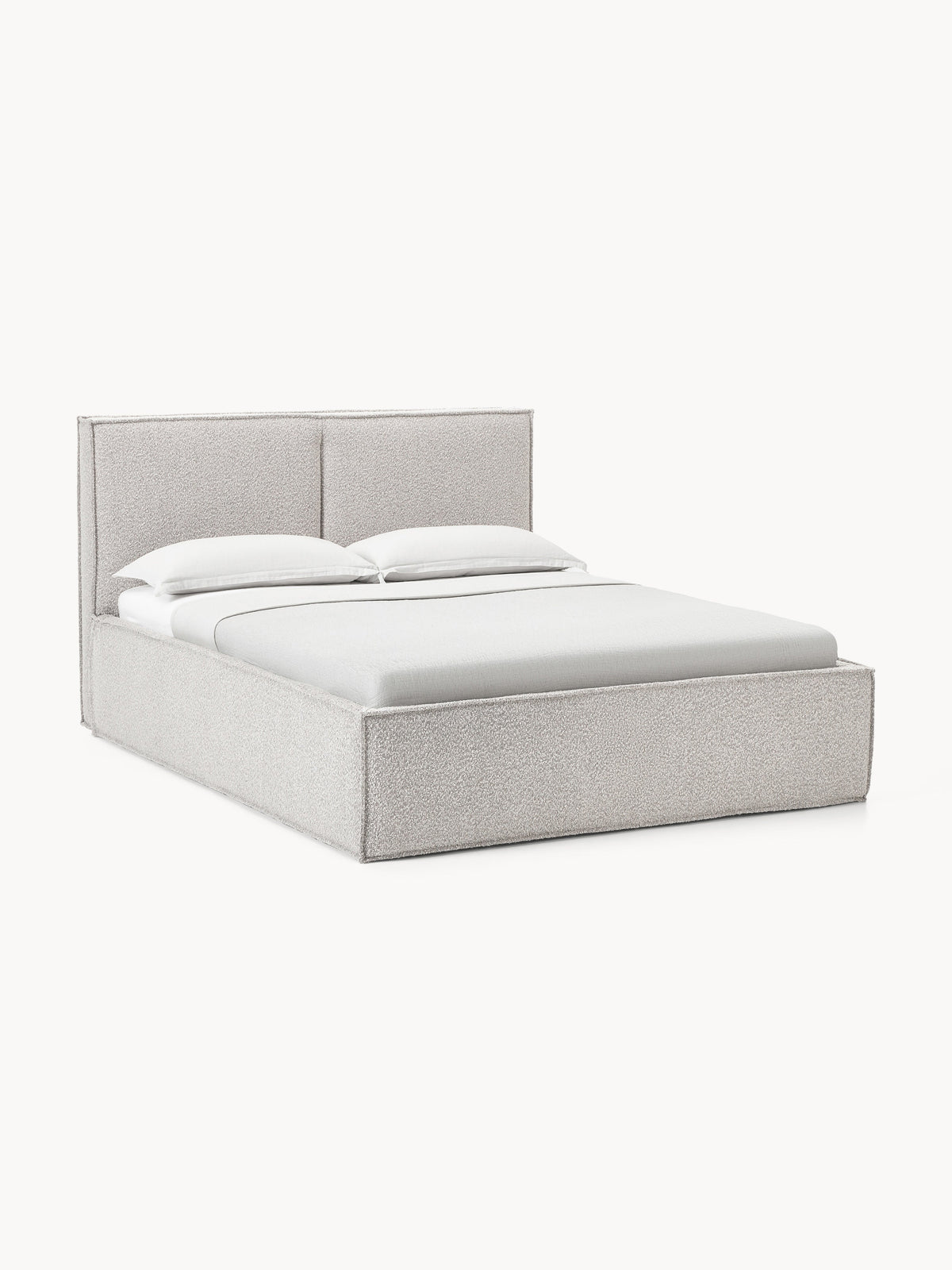 Drennica Upholstered Bed in Bouclé