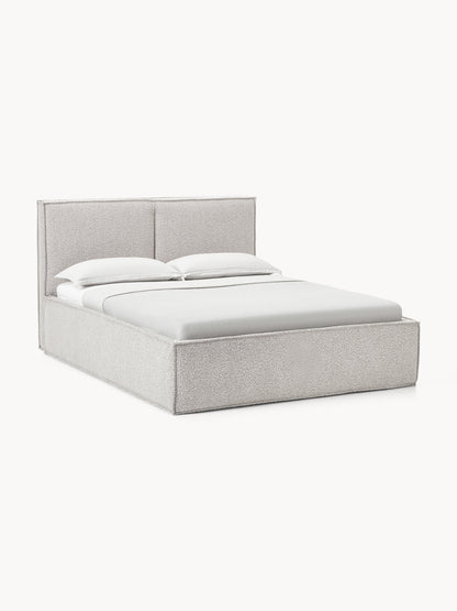 Drennica Upholstered Bed in Bouclé