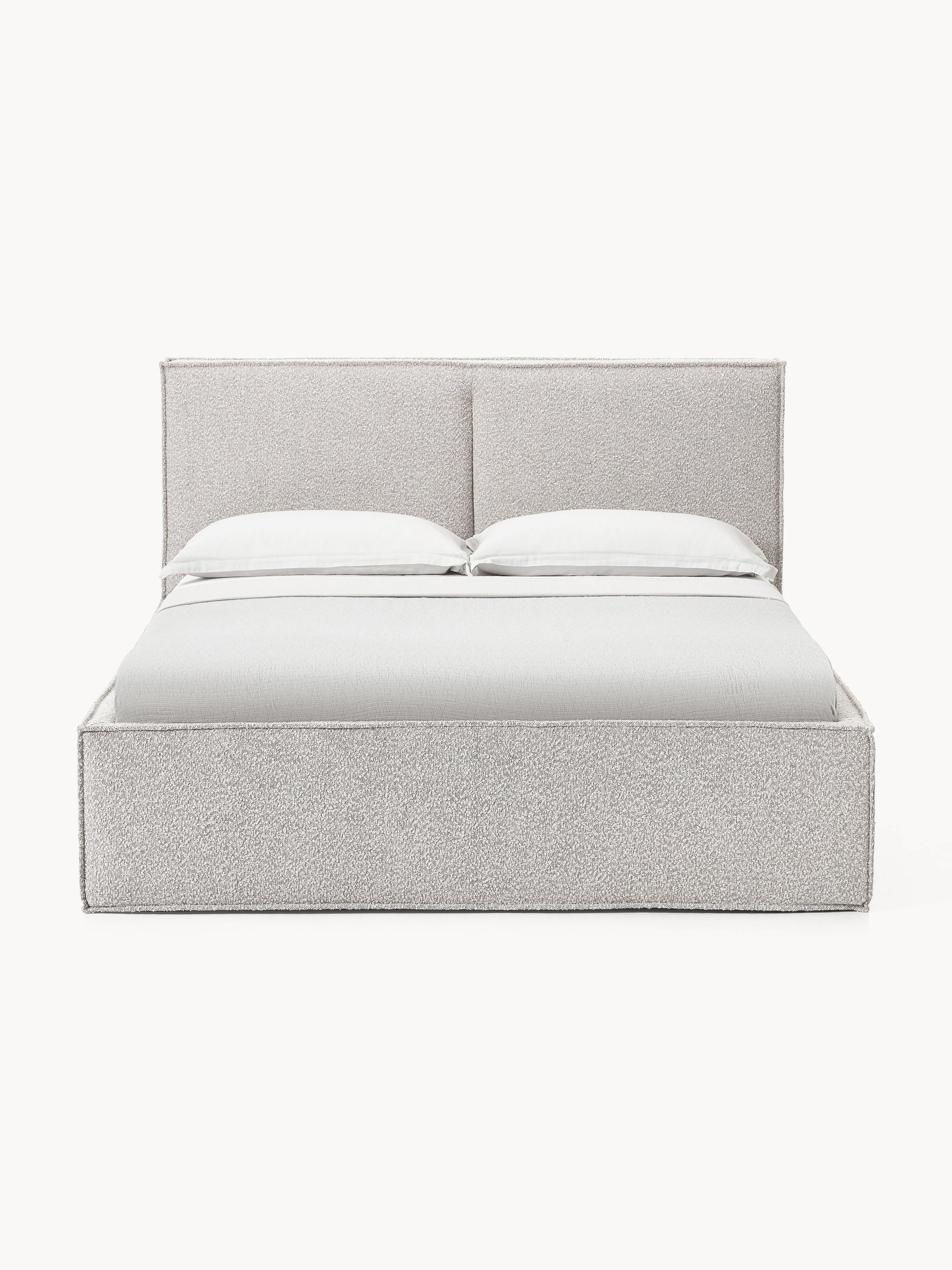 Drennica Upholstered Bed in Bouclé