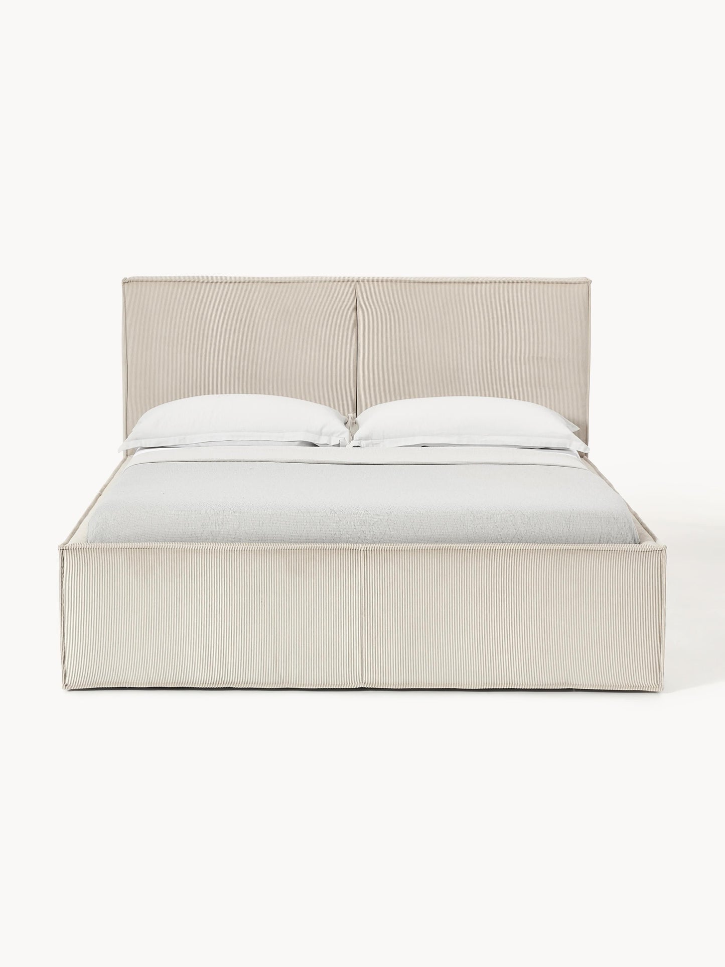 Drennica Upholstered Bed in Corduroy