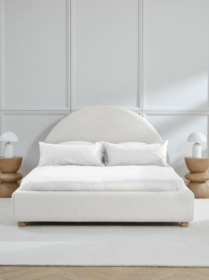 Ebbarine Teddy Upholstered Bed with Storage