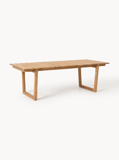 Eikoro Garden Table in Teak Wood, 229 x 100 cm