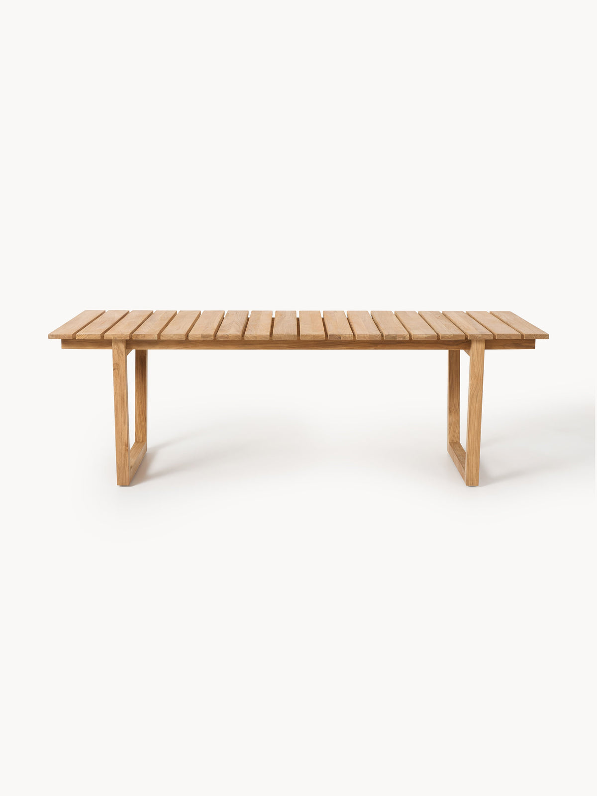 Eikoro Garden Table in Teak Wood, 229 x 100 cm