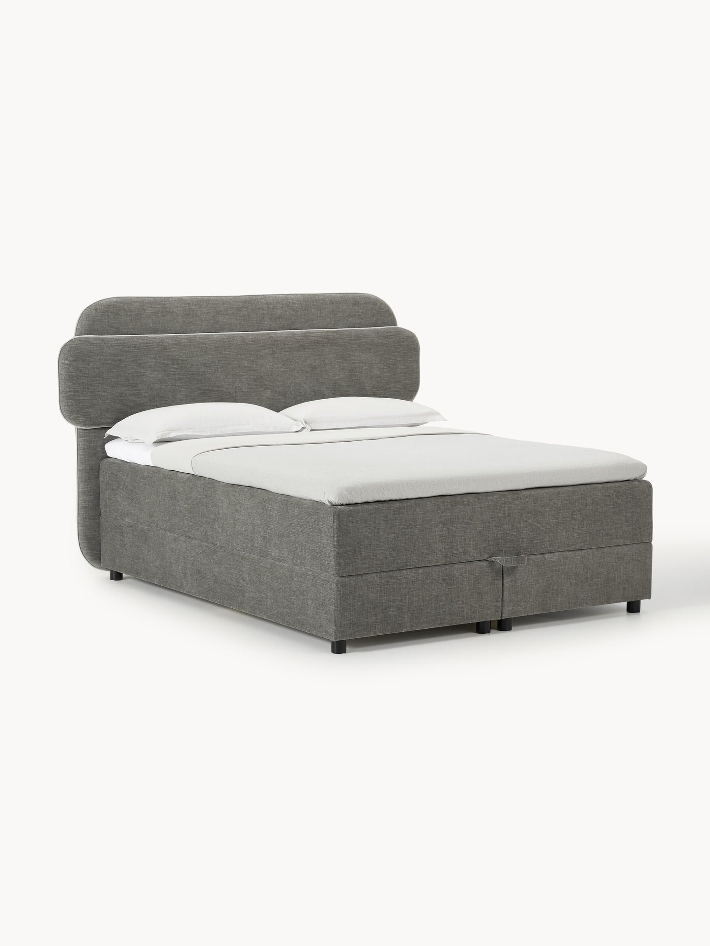 Enricilla Box Spring Bed with Storage