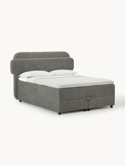 Enricilla Box Spring Bed with Storage