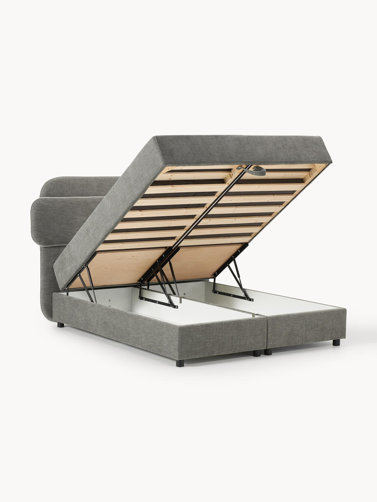 Enricilla Box Spring Bed with Storage