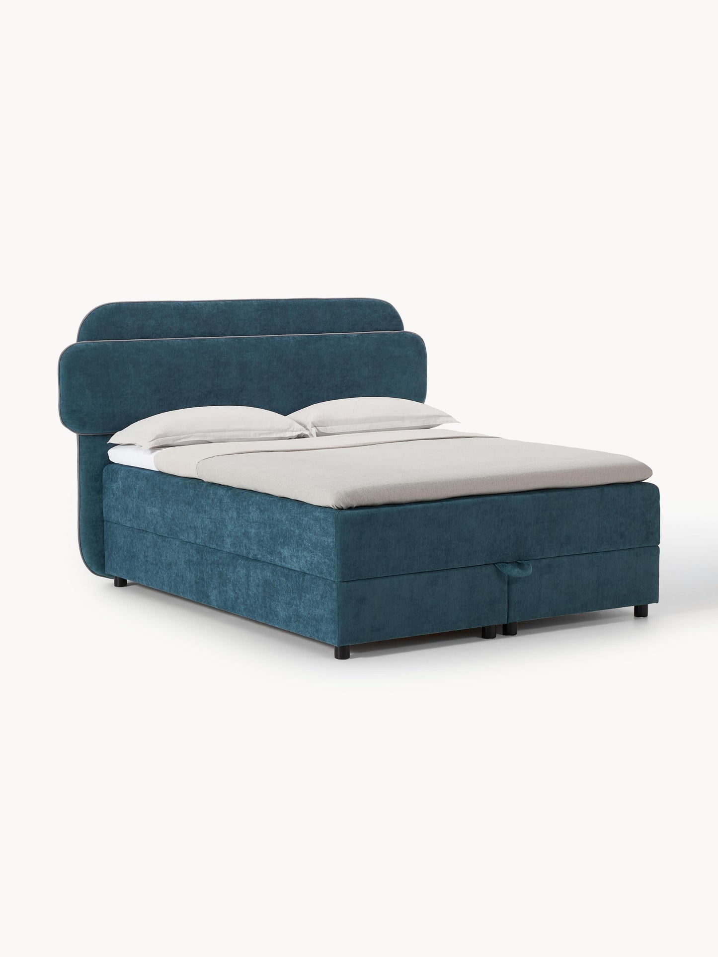 Enricilla Box Spring Bed with Storage