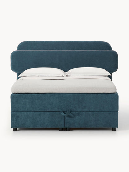 Enricilla Box Spring Bed with Storage