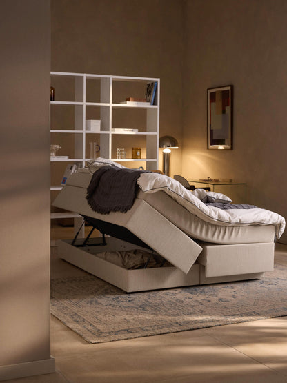 Enyandre Box Spring Bed with Storage
