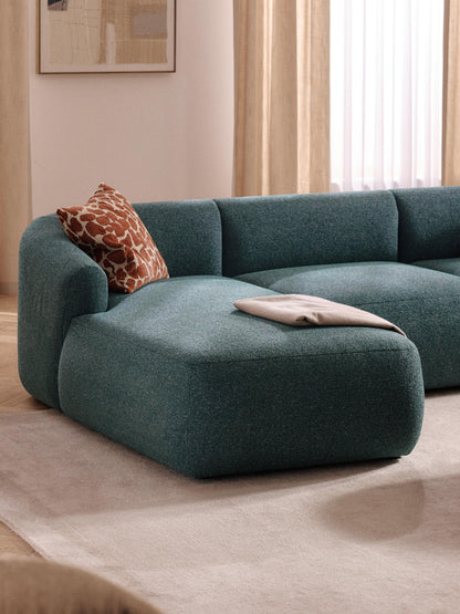 Fialdi Bouclé Chaise Corner Module
