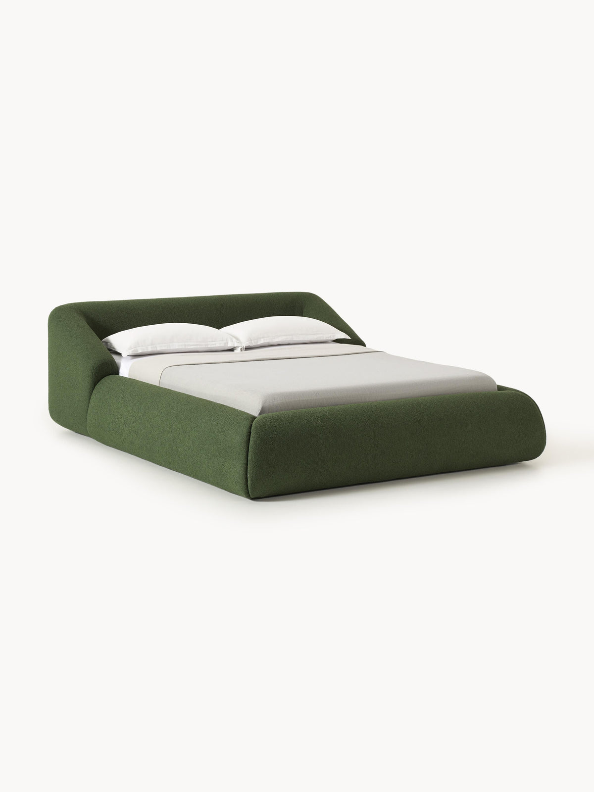 Fialdi Bouclé Upholstered Bed