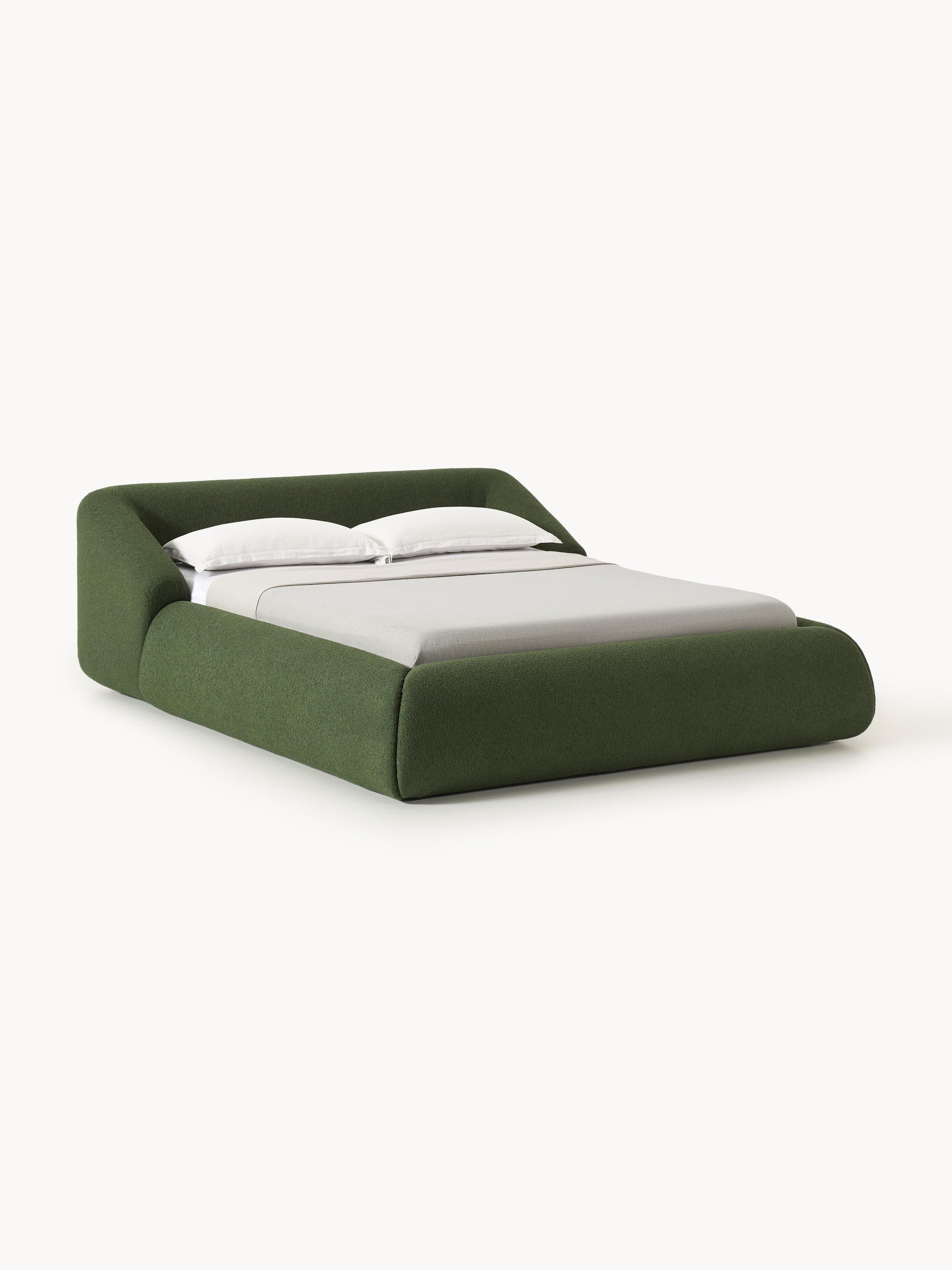 Fialdi Bouclé Upholstered Bed