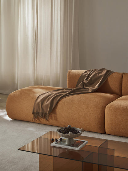 Fialdi Chaise Module in Bouclé