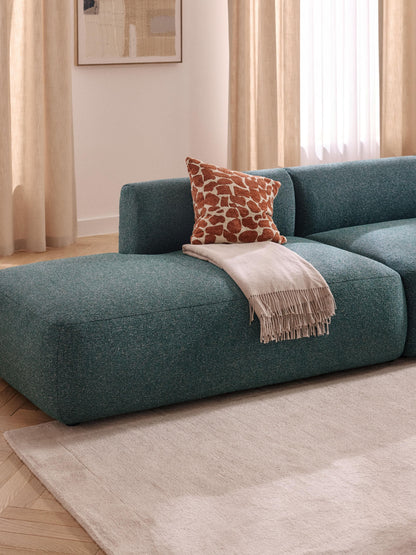 Fialdi Chaise Module in Bouclé