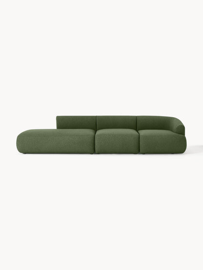 Fialdi Modular Bouclé Chaise (2-Seater)