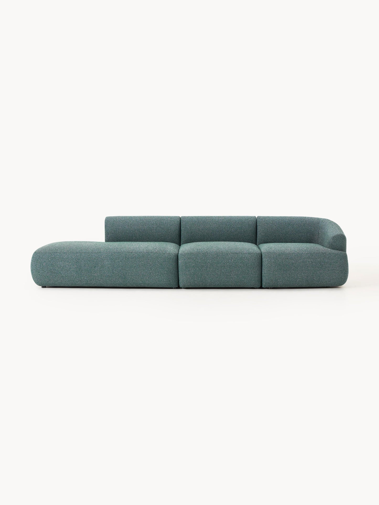 Fialdi Modular Bouclé Chaise (2-Seater)