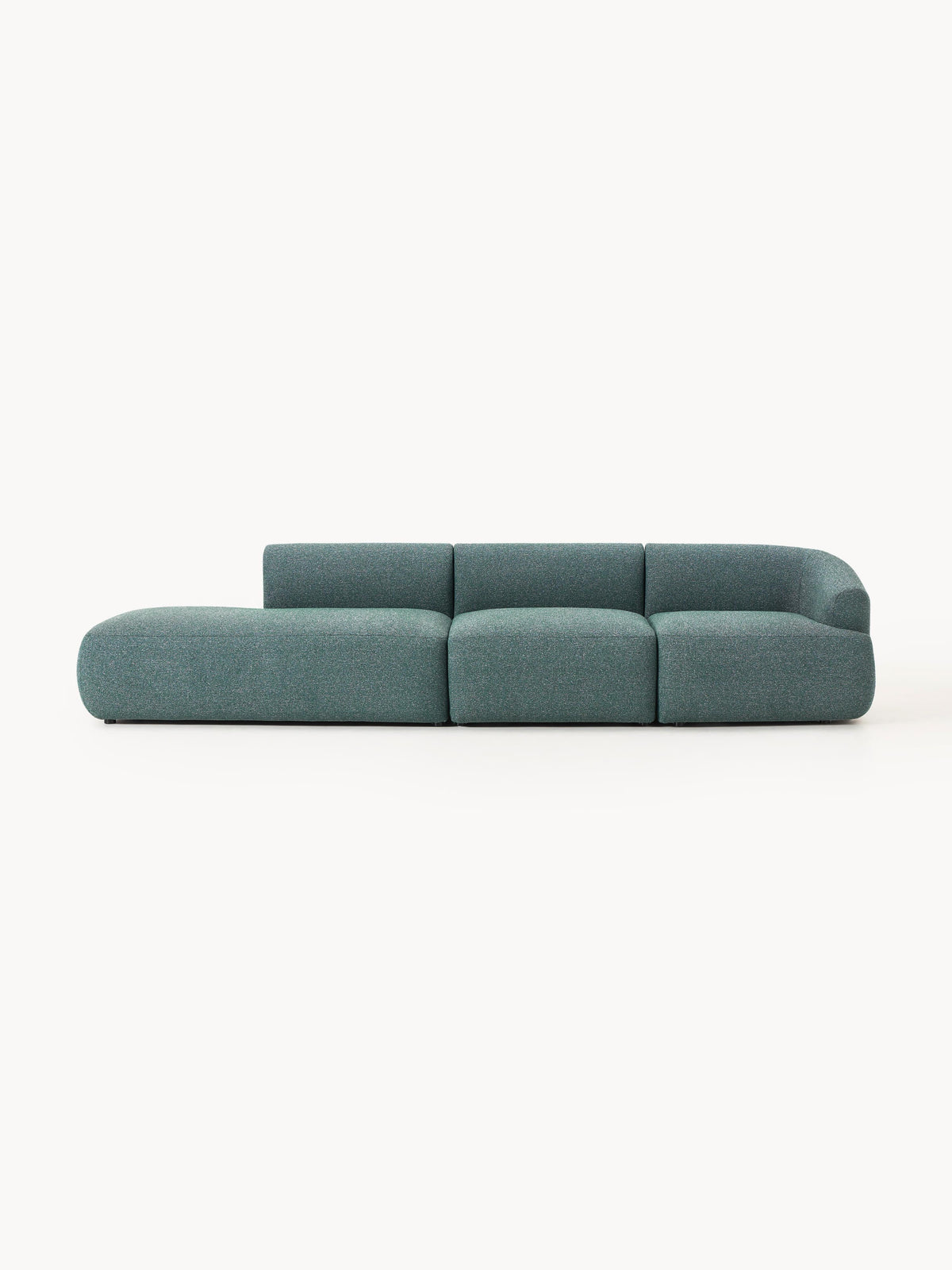 Fialdi Modular Bouclé Chaise (2-Seater)
