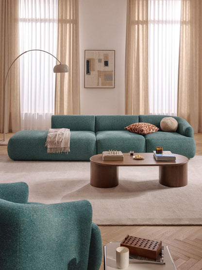 Fialdi Modular Bouclé Chaise (2-Seater)
