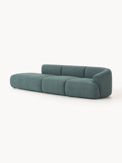 Fialdi Modular Bouclé Chaise (2-Seater)