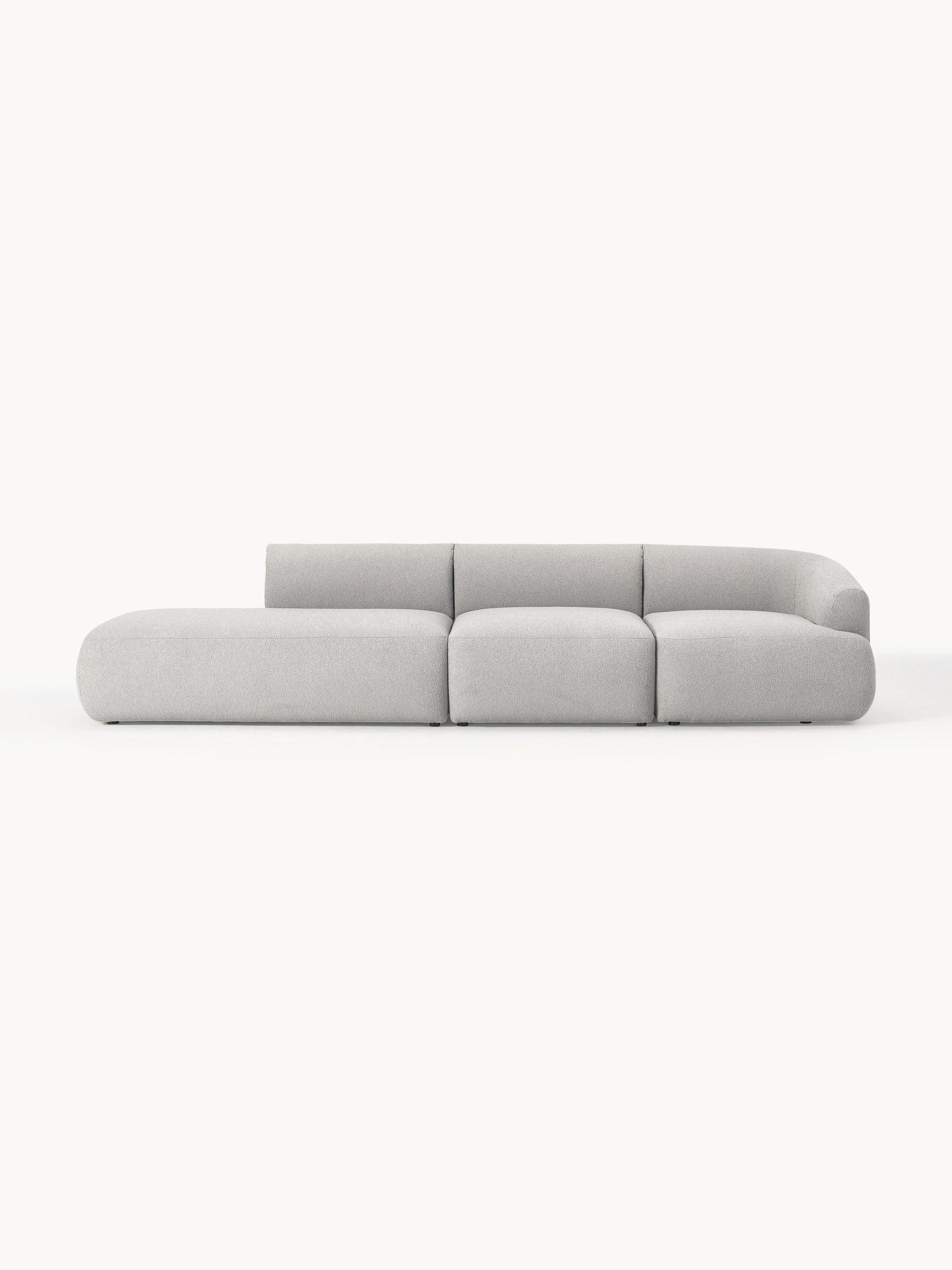 Fialdi Modular Bouclé Chaise (2-Seater)
