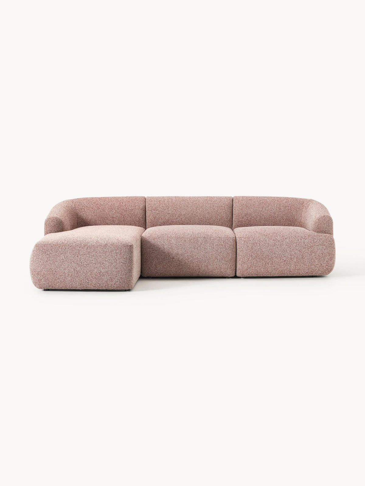 Fialdi Modular Bouclé Corner Sofa (3-Seater)
