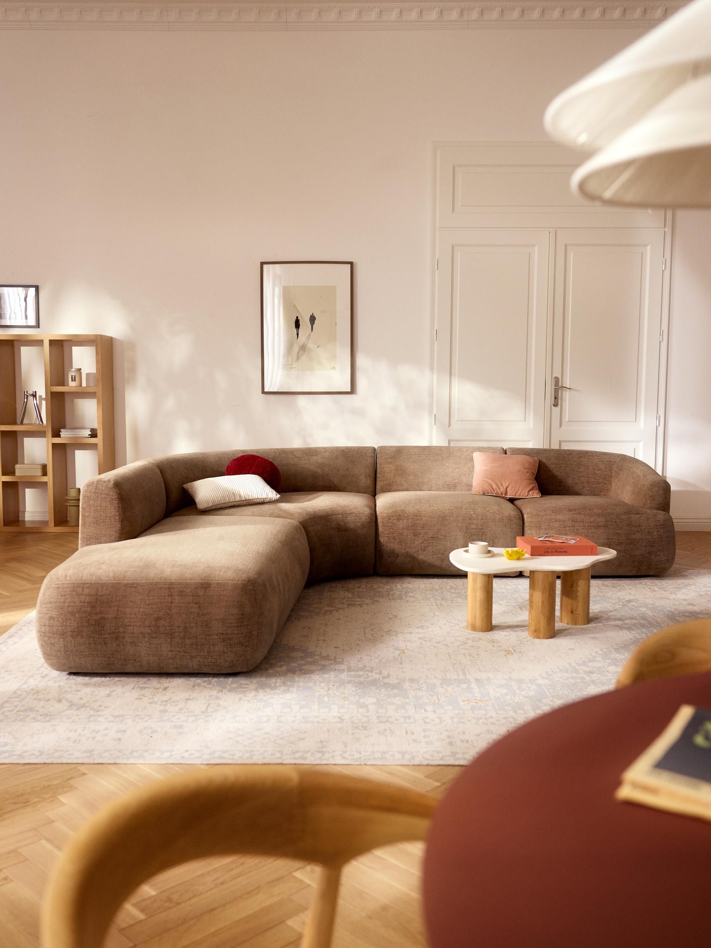 Fialdi Modular Corner Sofa (4-Seater)