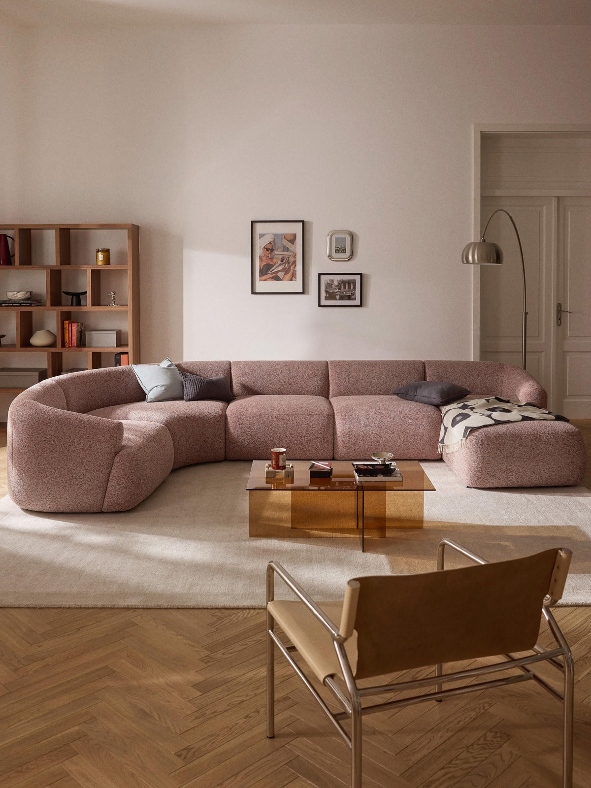 Fialdi Modular XL Sofa in Bouclé