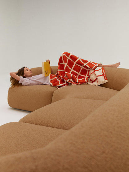 Fialdi Modular XL Sofa in Bouclé