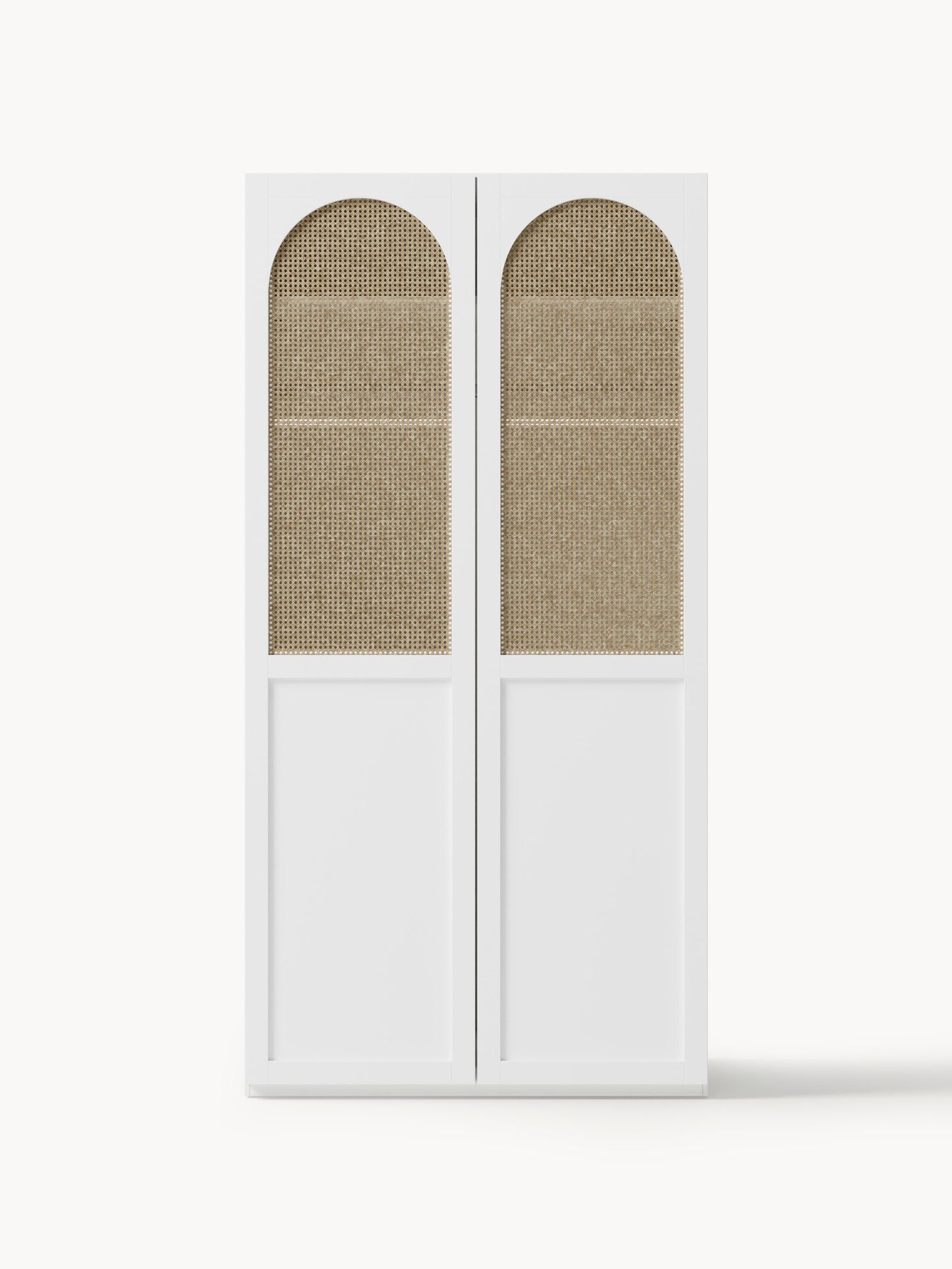 Jeannelle Modular Hinged-Door Wardrobe, 100 cm Wide, in Various Sizes