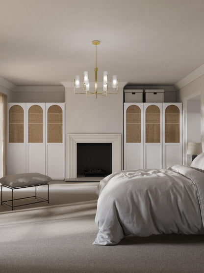 Jeannelle Modular Hinged-Door Wardrobe, 50 cm Wide, in Various Sizes