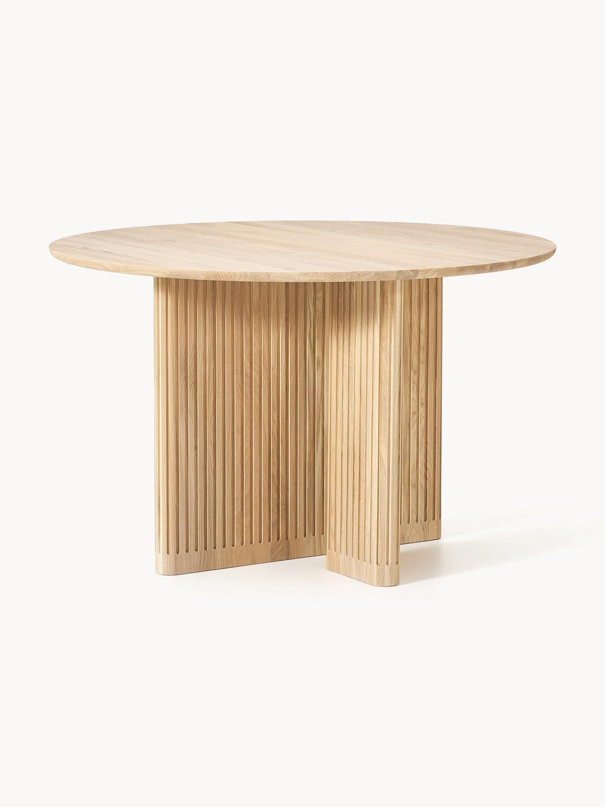 Jolkosa Round Dining Table in Oak, Ø 120 cm
