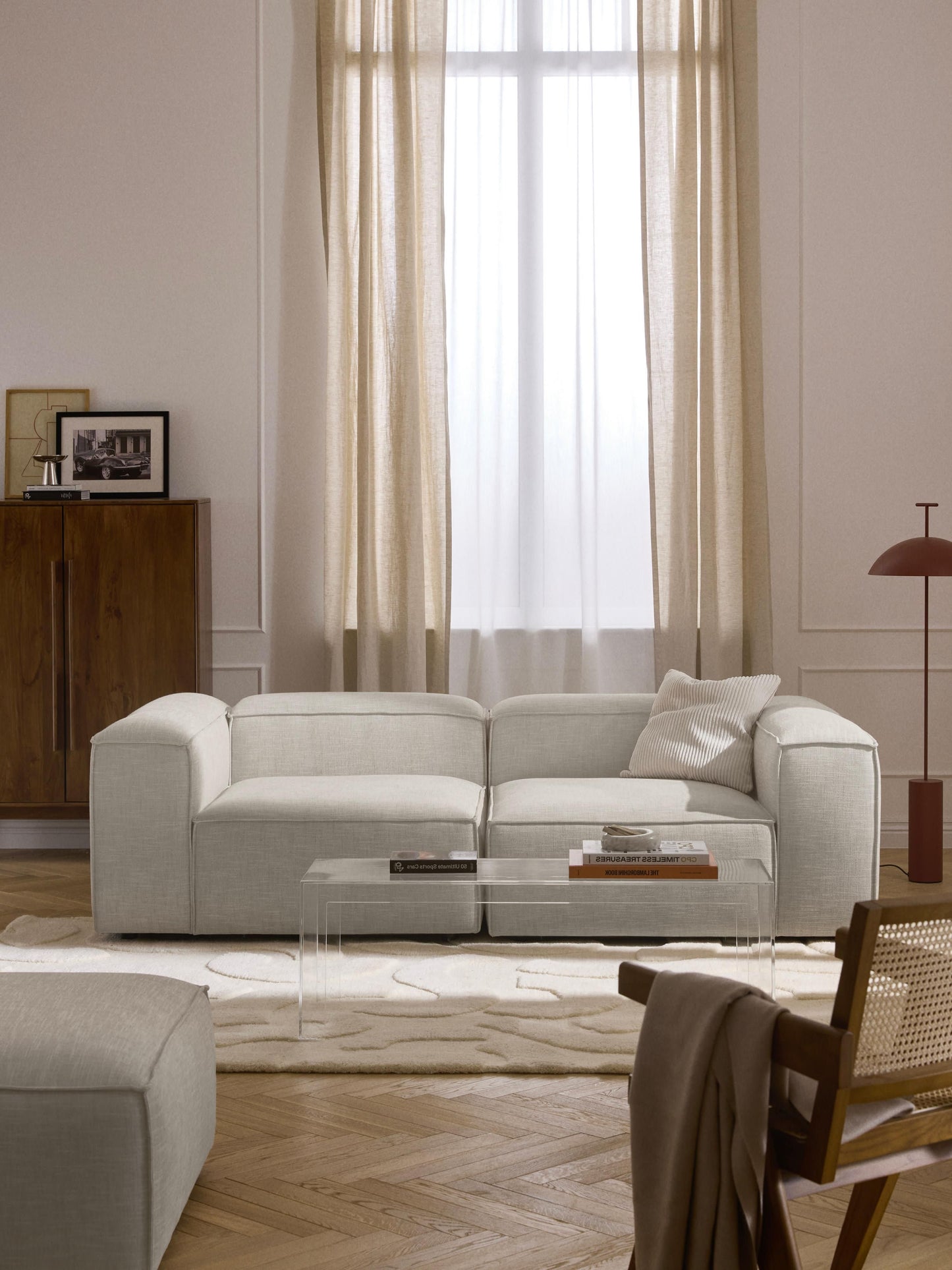 Lennaster Corner Module in Linen Blend