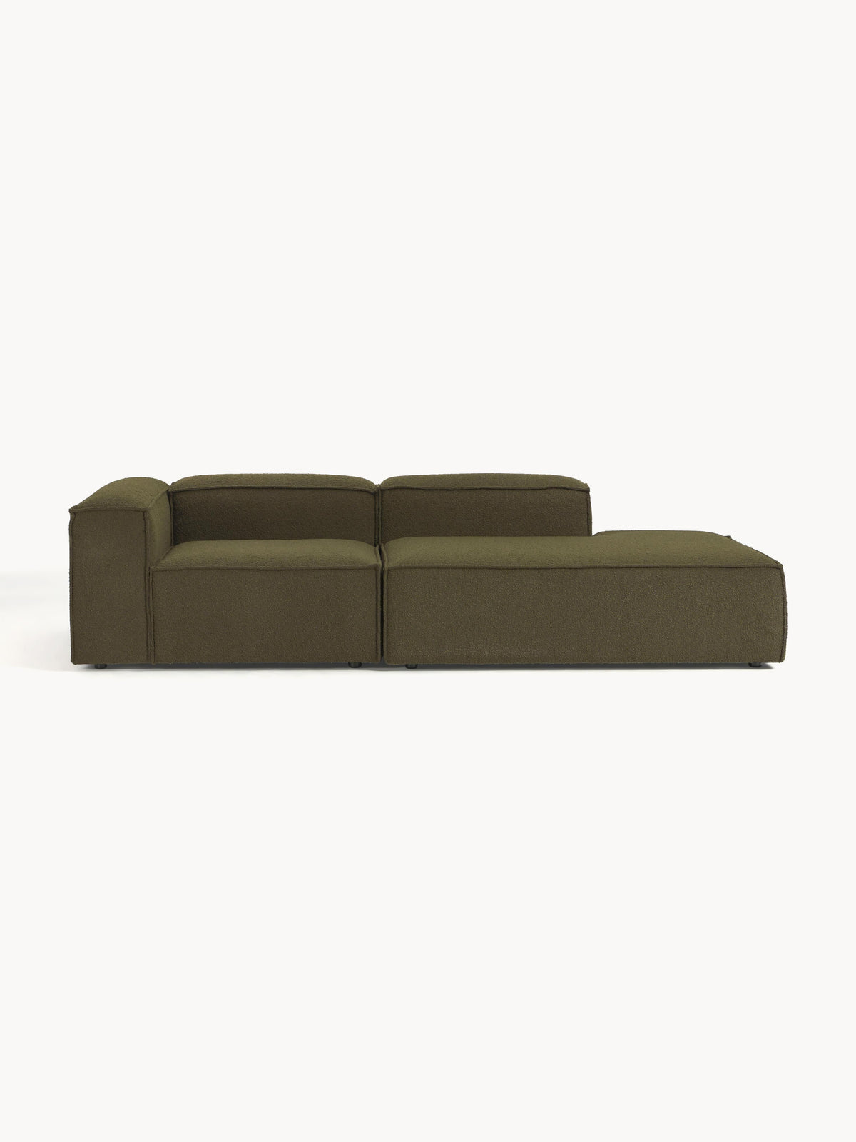 Lennaster Modular Bouclé Ottoman