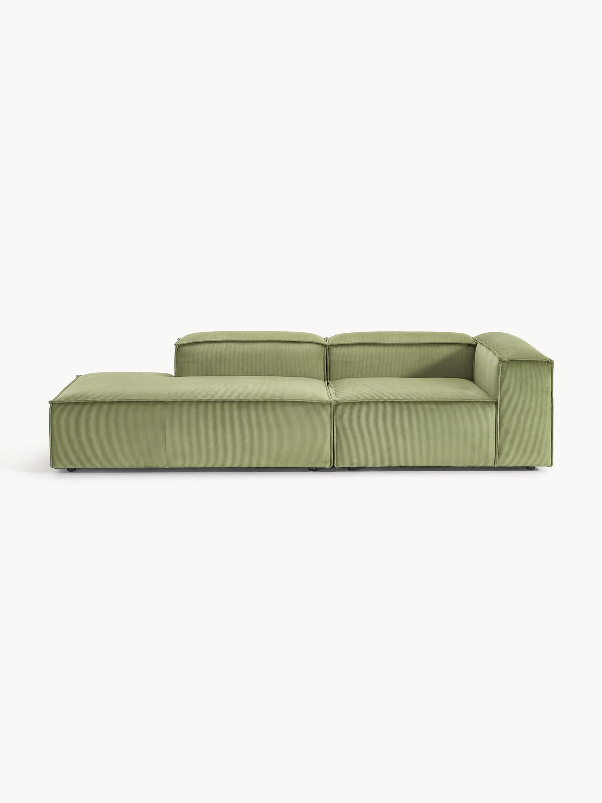 Lennaster Modular Corduroy Ottoman
