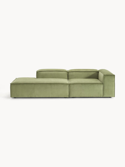 Lennaster Modular Corduroy Ottoman