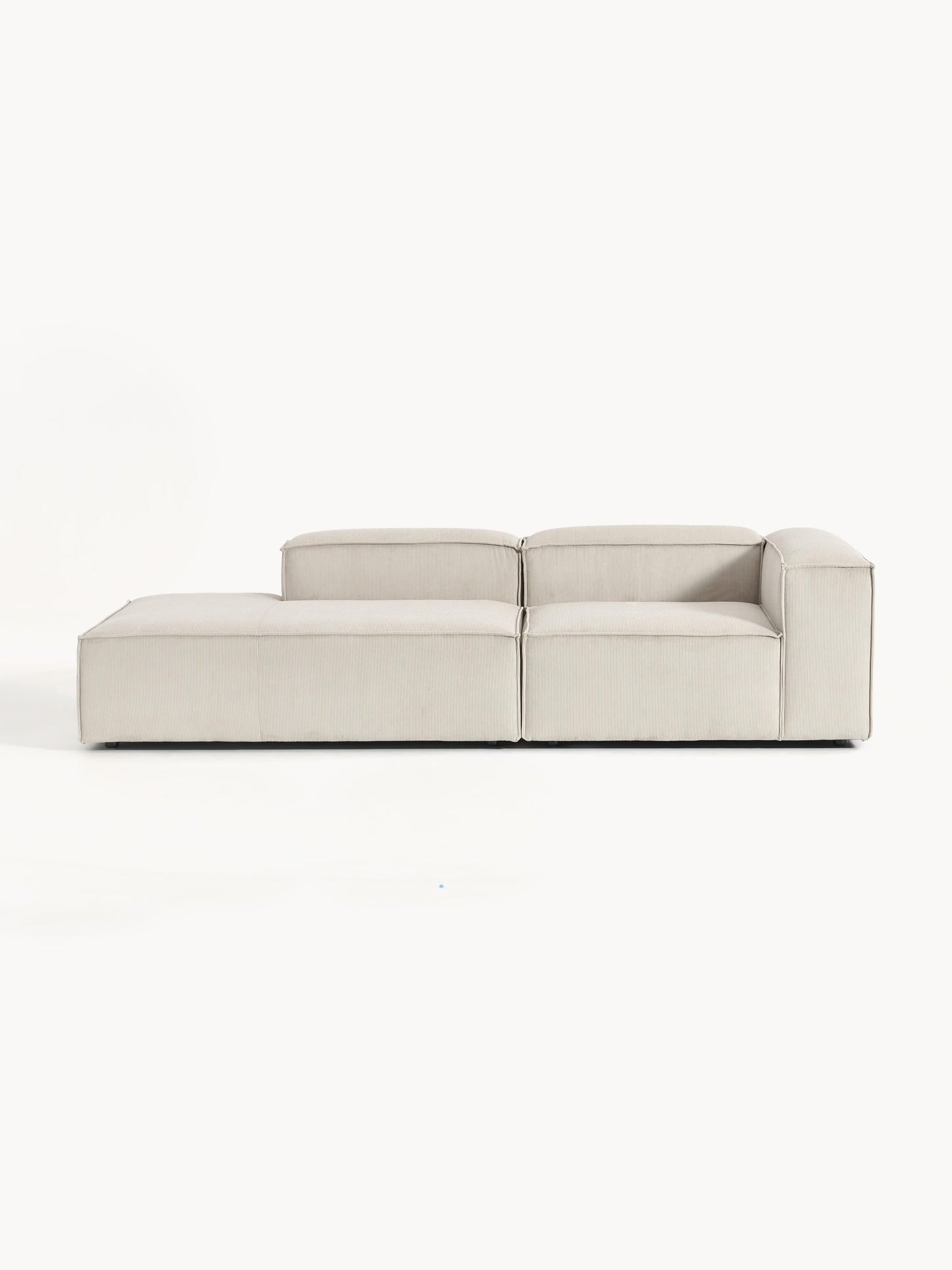 Lennaster Modular Corduroy Ottoman
