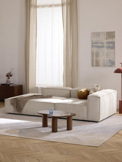 Lennaster Modular Corduroy Ottoman
