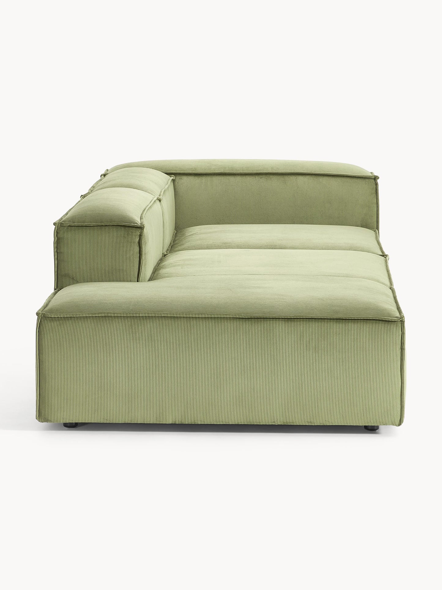 Lennaster Modular Corduroy Ottoman