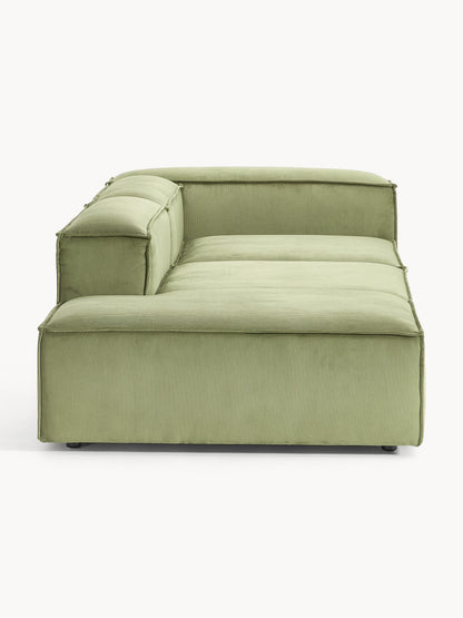 Lennaster Modular Corduroy Ottoman