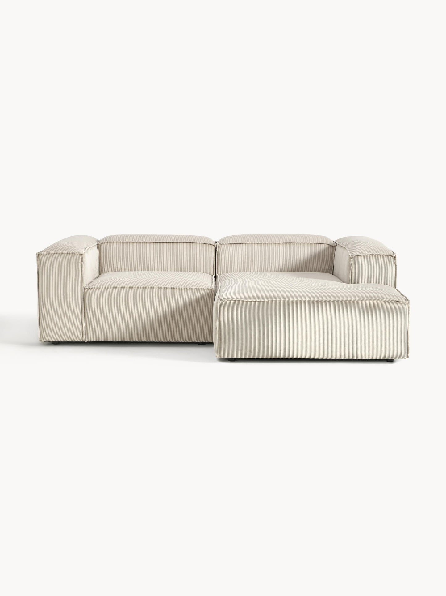 Lennaster Modular Corner Sofa (2-Seater) in Corduroy