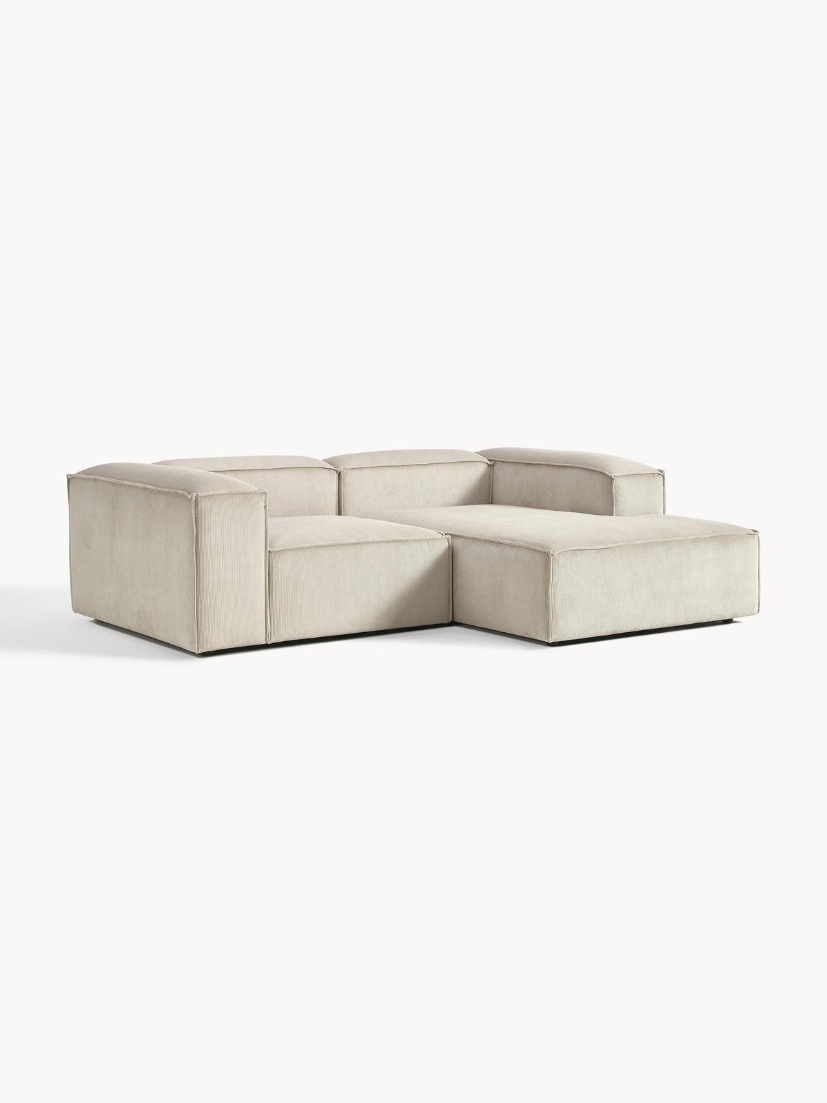 Lennaster Modular Corner Sofa (2-Seater) in Corduroy