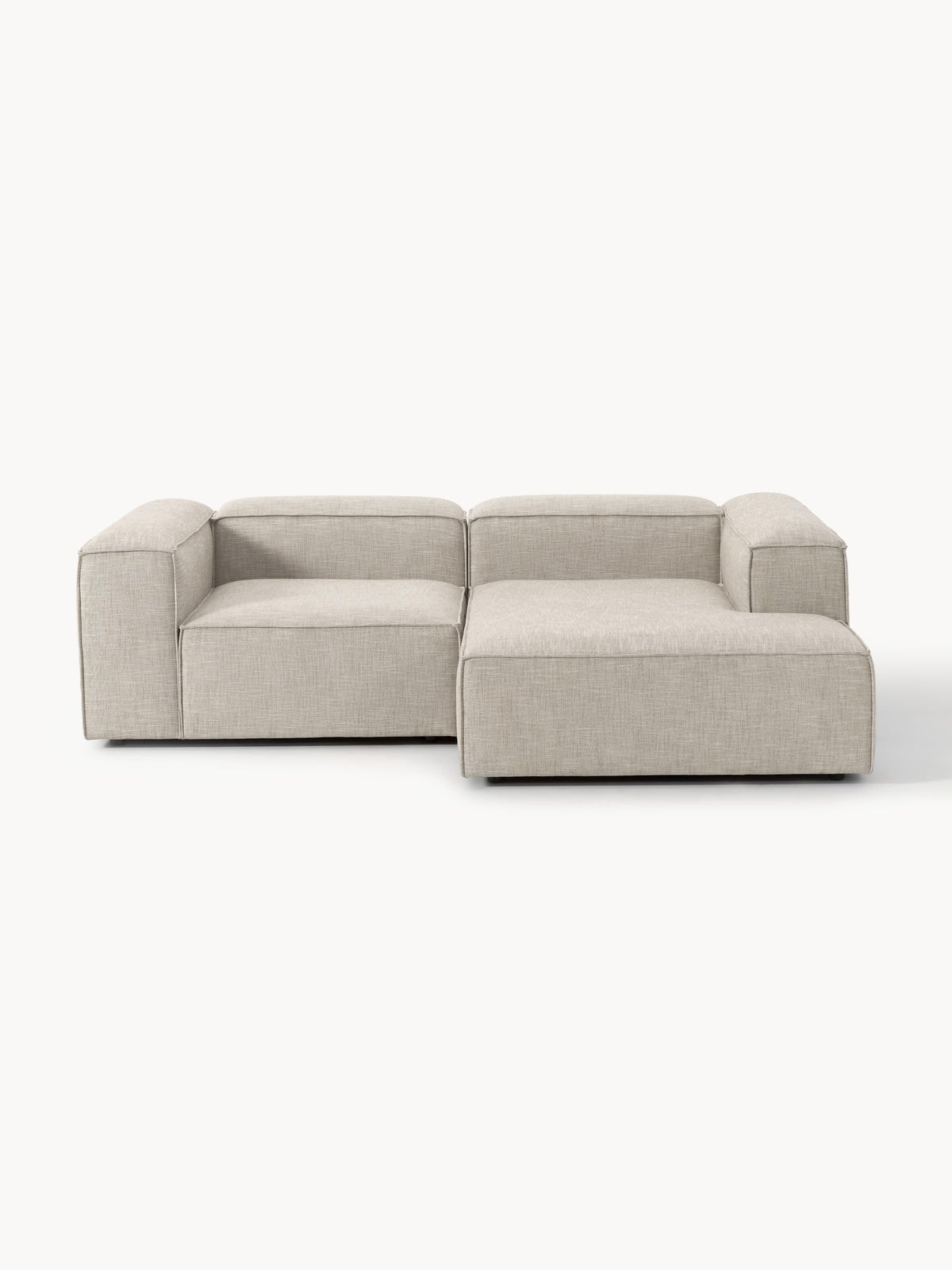 Lennaster Modular Corner Sofa (2-Seater) in Linen Blend
