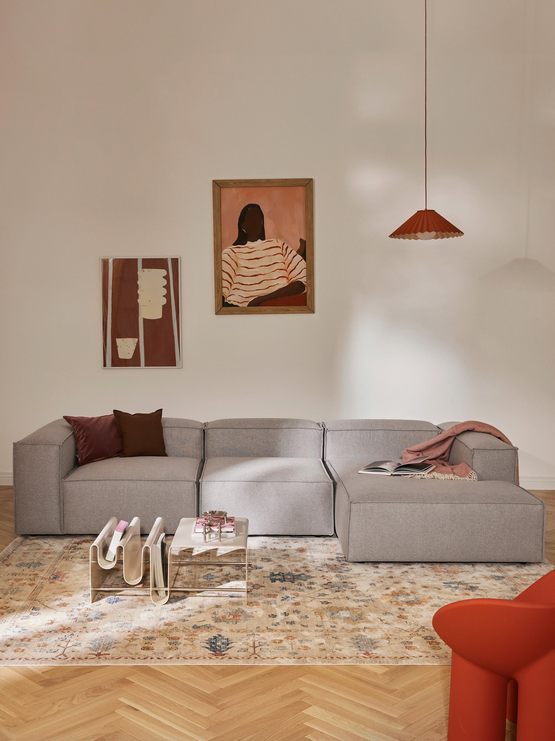 Lennaster Modular Corner Sofa (4-Seater)
