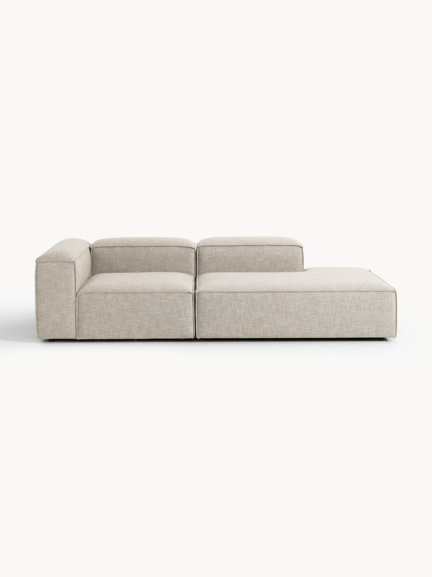 Lennaster Modular Ottoman in Linen Blend